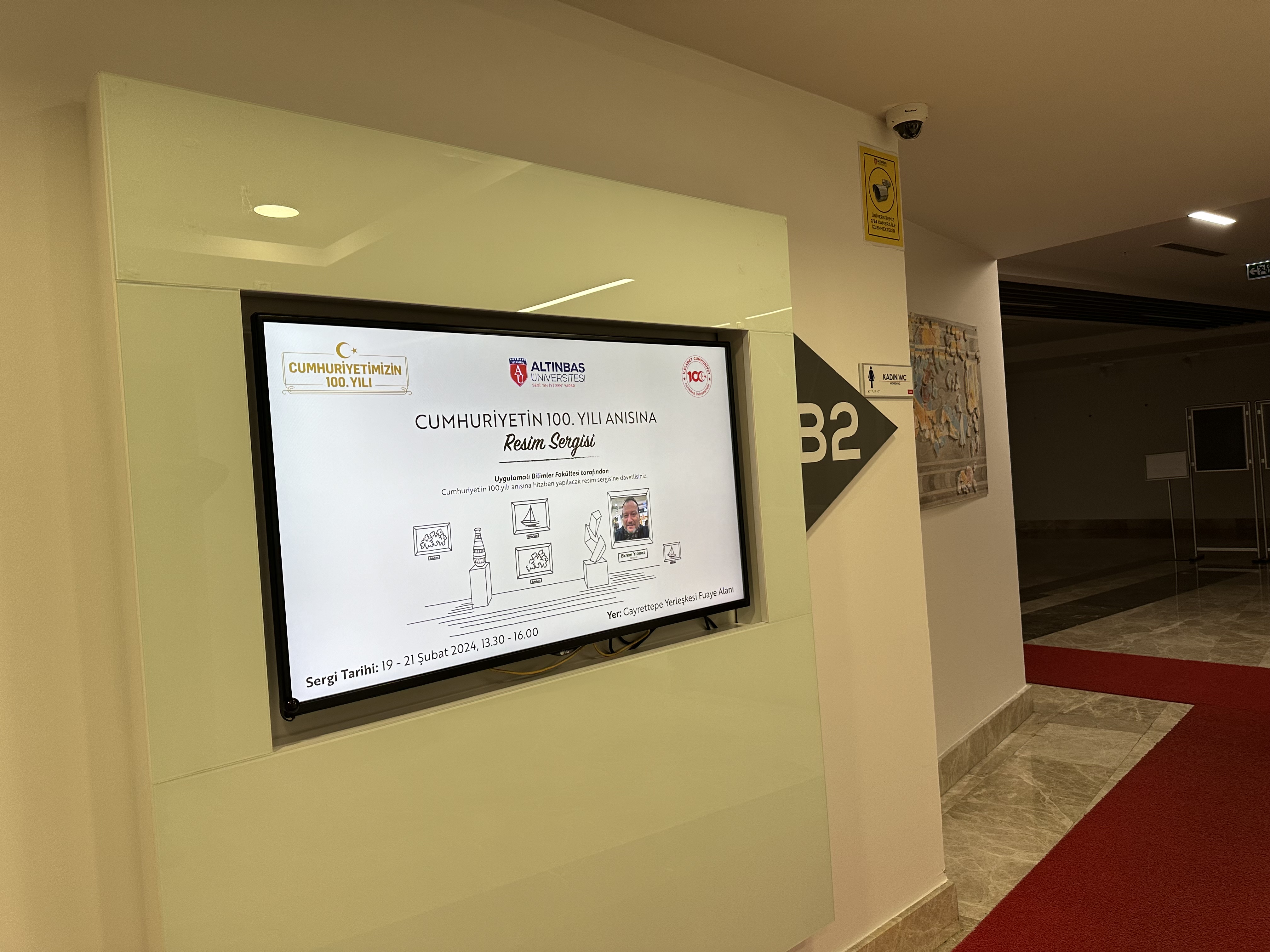 Altınbaş Üniversitesi Sergi Salonu